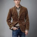 Men's Corduroy Suit Casual Jacket