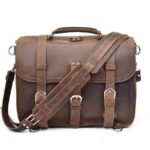 The Gustav Messenger Bag Large Capacity Vintage Leather Messenger Bag 15155801